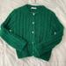 Zara Sweaters | Green Sweater Zara | Color: Green | Size: M