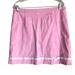 Lilly Pulitzer Skirts | Lilly Pulitzer Women's Skirt Size 12 Floral Embroidered Zip Up Lined Stretch Vtg | Color: Pink | Size: 12