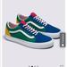 Vans Shoes | Multicolored Classic Vans Shoe - Size 7 | Color: Blue/Green | Size: 7