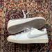 Nike Shoes | Nike Court Royale White And Silver Sneakers | Color: Silver/White | Size: 8