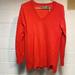 Anthropologie Sweaters | Anthropologie The Cashmere Collection Pre Owned Red Sweater | Color: Red | Size: M