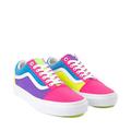 Vans Shoes | Brand New Vans Old Skool Neon Colorblock Skate Shoe - Men’s Size 12/Women’s 13.5 | Color: Blue/Purple | Size: 12