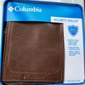 Columbia Accessories | Columbia Men’s Brown Billfold Leather Wallet Nwt | Color: Brown | Size: Os