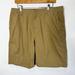 Columbia Shorts | Columbia Shorts Khaki Tan Flat Front Men's Size 34 10" Inseam | Color: Tan | Size: 34