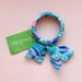 Lilly Pulitzer Jewelry | New Lilly Pulitzer Fabric Wrapped Bangle Bracelet Bennet Blue Celestial Seas Nwt | Color: Blue/White | Size: Os