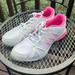Adidas Shoes | Adidas White & Pink Training Athletic Shoes Women's Size Us 9 | Color: Pink/White | Size: 9