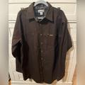 Carhartt Jackets & Coats | Carhartt Relaxed Fit Fleece Lined Snap Shirt Jacket Brown Tall Unisex | Color: Brown | Size: Lt