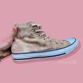 Converse Shoes | Converse Ctas Hi Lurex Camo Glitter Converse All Star High Top Chuck Taylor Sz 7 | Color: Brown/Gold | Size: 7