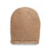 Free People Accessories | Free People Womens Olive Beige Knit Fitted Crochet Winter Beanie Hat Cap | Color: Tan | Size: Os