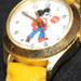 Disney Jewelry | 1960's Vintage Mickey Mouse Kids Wind Up Watch | Color: Gold/Yellow | Size: Os