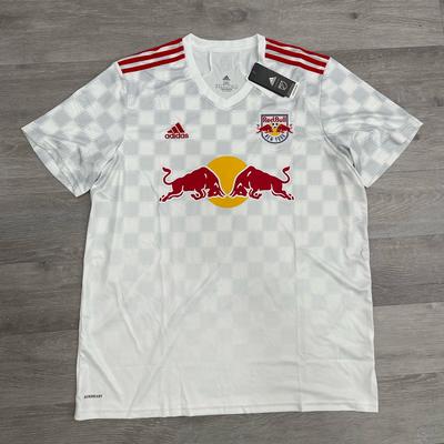 Adidas Shirts | Adidas 2021-22 New York Red Bulls Home Soccer Jersey Gi6459 Mens Size 2xl | Color: Red | Size: Xxl