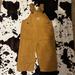 Carhartt One Pieces | Carhartt Overalls Size 12 Month | Color: Tan | Size: 12mb