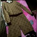 Gucci Matching Sets | Gucci Sweater Short Set For A Girl Are Boy | Color: Brown/Tan | Size: Boy Are Girl Size 6