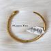 Madewell Jewelry | Madewell Gold Snake Cuff Brass Open End Bracelet | Color: Gold | Size: Os