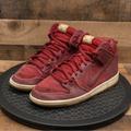 Nike Shoes | Nike Sb Dunk Pro High Team Red Filbert Mens Athletic Shoes Retro Skate Size 10 | Color: Red | Size: 10