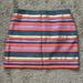 J. Crew Skirts | Euc J Crew Striped Mini Skirt - Size 8 | Color: Gold/Purple | Size: 8