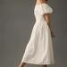 Anthropologie Dresses | Anthropologie Moon River Off-The-Shoulder White Peek-A-Boo Dress | Color: White | Size: Xl