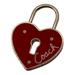 Coach Accessories | Coach Rare Red Heart W Key Opening Purse Charm. Silver Hardware Nwot | Color: Red/Silver | Size: Os