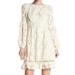 Free People Dresses | Free People Women's Long Sleeve Ruby Lace Mini Dress Cream | Color: Cream | Size: Xs