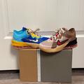 Nike Shoes | Lebron 18 Low Wile E. Vs Roadrunner | Color: Blue/Yellow | Size: 6bb