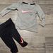 Nike Matching Sets | 12 Month Nike Set | Color: Black/Pink | Size: 12-18mb