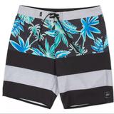 Vans Shorts | Era Boardshorts Vans Men’s Palm Flowers Stripes | Color: Black/Blue | Size: Various