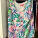 Lilly Pulitzer Tops | Lilly Pulitzer M Florin Sleeveless Scoop Neck Tank Top | Color: Green/Pink | Size: M