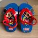 Disney Shoes | Disney Mickey Mouse Toddler Sandals - Sz 5-6 | Color: Blue/Red | Size: 5bb