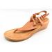 Giani Bernini Shoes | Giani Bernini Size 7.5 M Brown Gladiator Leather Women Sandal Shoes | Color: Brown | Size: 7.5