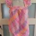 Lilly Pulitzer Tops | Lilly Pulitzer Reyna Pink Isle Madras Plaid Top Size Xxs Women's New | Color: Orange/Pink | Size: Xxs