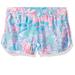 Lilly Pulitzer Bottoms | Lilly Pulitzer Girls Cecile Shorts In Viva La Lilly Nwot Size Medium (6-7) | Color: Blue/Pink | Size: Mg