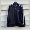 Adidas Jackets & Coats | Adidas Three Stripes Jacket Kids Size Xl. | Color: Black/White | Size: 16b