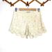 Anthropologie Shorts | Anthropologie X Dolce Vita Boho Crochet Lace Tile Ivory Textured Shorts | Color: Red | Size: 2