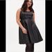 Torrid Dresses | Auction Price Torrid Super Cute Pu Leather Dress | Color: Black | Size: 3 3x 22-24