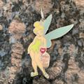 Disney Accessories | Disney 2003 Tinkerbell Key Chain Charm Peter Pan Perfect Little Flirt Tink | Color: Blue/Yellow | Size: Os
