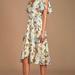 Zara Dresses | Floral Dress | Color: Yellow | Size: Xs/S