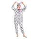 Funivals Unisex Animals Costume Adult，Plush Hooded Animals Onesie Homewear Adults，Halloween Christmas Jumpsuit Women & Men (Dog, Adult L)