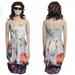 Anthropologie Dresses | 3/$20 Lapis Anthropology Strapless Floral Summertime Dress | Color: Green/Pink | Size: M