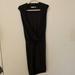 Athleta Dresses | Athleta Sleeve-Less Front Fabric Cross-Over Dress Size Small | Color: Black/Gray | Size: S