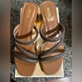 Michael Kors Shoes | Authentic Michael Kors Lana Mule Size 10 | Color: Brown | Size: 10