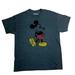 Disney Shirts | Disney Mickey Mouse Unisex T Shirt Sz Large Grey Short Sleeve | Color: Gray/Red | Size: L