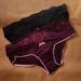 Victoria's Secret Intimates & Sleepwear | 2 Victoria's Secret Body By Victoria Panties Medium | Color: Black/Pink | Size: M