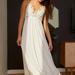 Free People Dresses | Free People Fp One "Adella" Slip Crochet Lace Maxi Dress Smocked White M | Color: White | Size: M