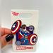 Disney Jewelry | Disney Park Trading Pin Marvel Comics Captain America | Color: Blue/Red | Size: Os