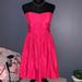 Jessica Simpson Dresses | Jessica Simpson Size 8 Strapless Hot Pink Dress | Color: Gray/Pink | Size: 8