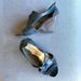 Anthropologie Shoes | Anthropologie Coclico Cut Out Heels | Color: Blue | Size: 8