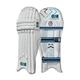 Gunn & Moore GM Cricket Batting Pads | Diamond 606 | Traditional Cotton & Cane | Small Adult Right Handed - 17" | Approx Weight 2.10 kg | 1 Pair | White