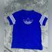 Adidas Shirts & Tops | Kids Adidas Blue Trefoil T-Shirt Size 11-12 | Color: Blue/White | Size: 12b