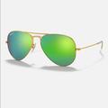 Ray-Ban Accessories | Aviator Ray-Band Polarized Sunglasses | Color: Gold/Green | Size: Os