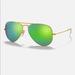 Ray-Ban Accessories | Aviator Ray-Band Polarized Sunglasses | Color: Gold/Green | Size: Os